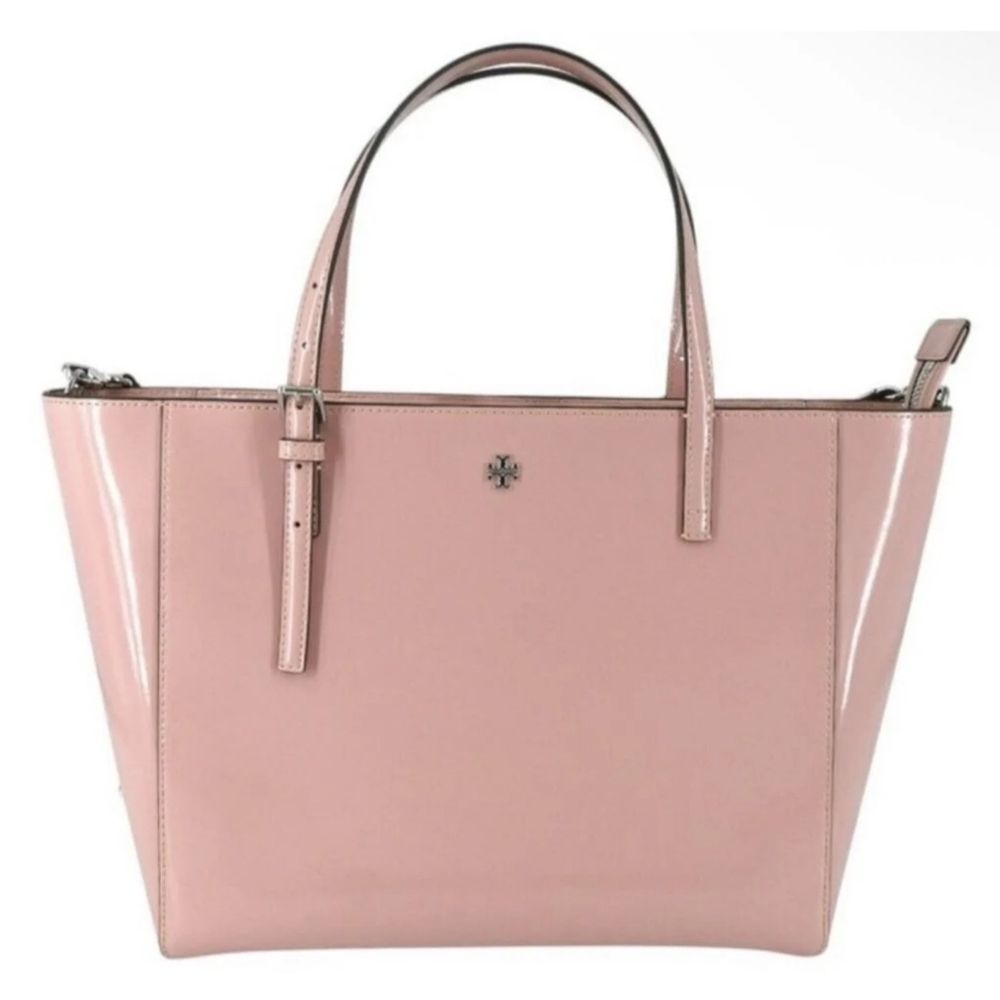 NWT Tory Burch Emerson small tote Bag in Clay pink